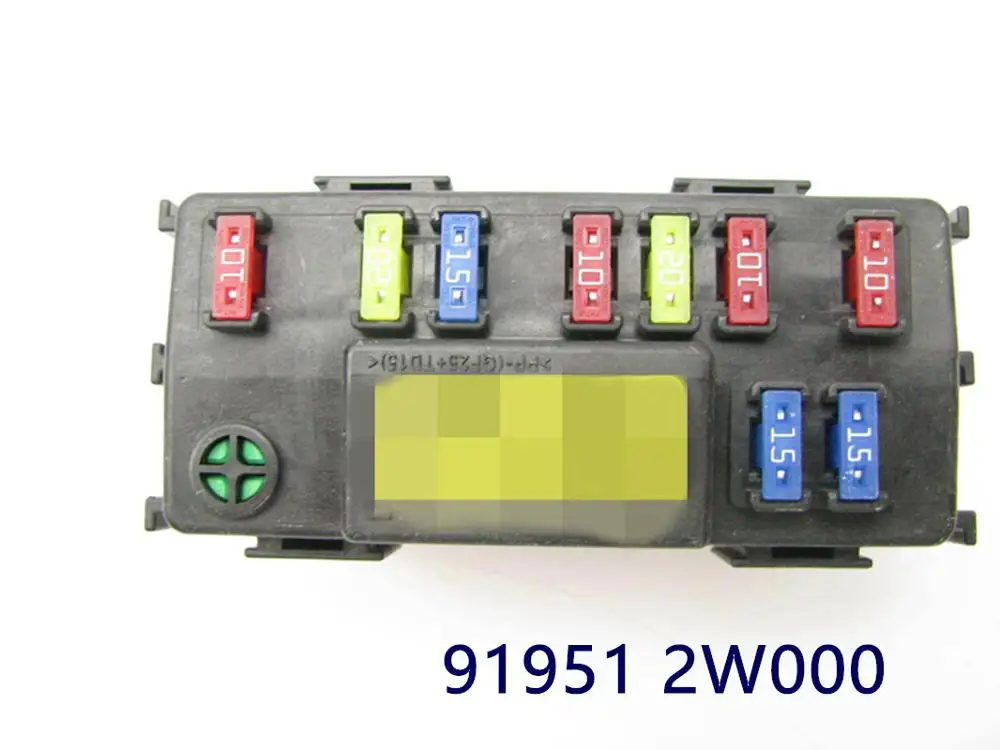 

Блок предохранителей для hyundai Santa Fe 2013-2018 919512W000 91951 2W000