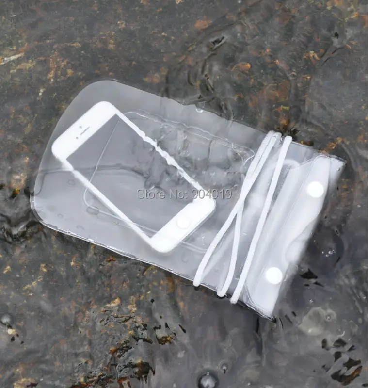 Много 20 шт. Водонепроницаемый сухой мешок Kayak каноэ плавающая Рыбалка Кемпинг Ясно для мобильного телефона. Цифровой Камера