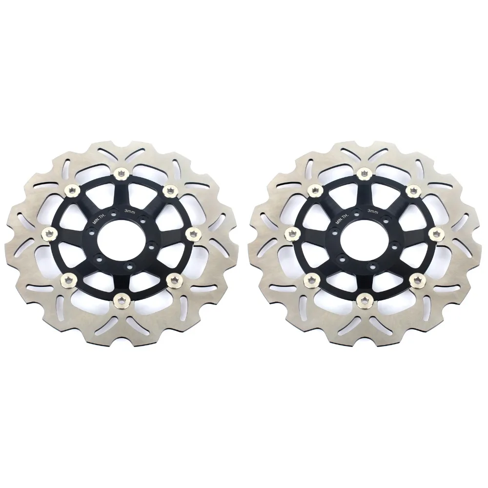 BIKINGBOY Front Pair Brake Discs Disks Rotors for HONDA CBR250RR 1990-1999 NSR250 R RR SP 1988-1998 89 90 91 92 93 94 95 96 97 | Автомобили