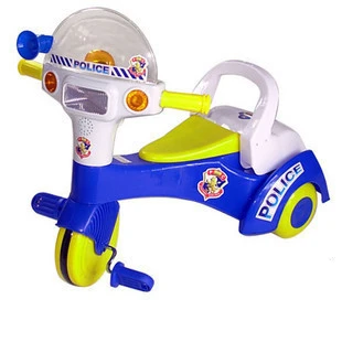 children's ride in police car