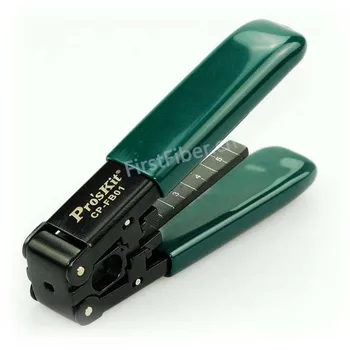 

FirstFiber Pro'sKit FTTH Drop Cable Stripper For Stripping The Jacket And Strengthening Member A FTTh Indoor Cable/ Drop Cable