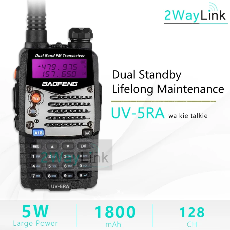 1 шт. Baofeng UV5RA Ham двухстороннее радио двухдиапазонное 136 174/400 520 МГц baofeng uv 5ra рация 5re