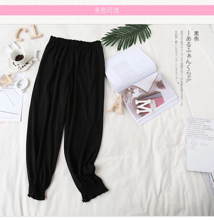 Fdfklak продукт, пижамные брюки, брюки для женщин, летняя хлопковая одежда для отдыха, пижамные штаны, женские штаны для сна, M-XXL, Q1152