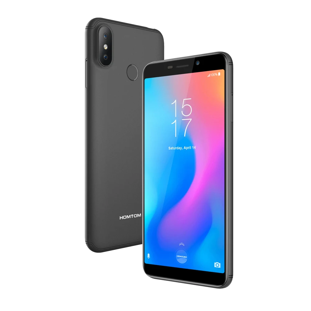 Смартфон HOMTOM C2 4G Face ID, 5,5 дюйма, 2 ГБ, 16 ГБ, Android 8,1, 13 МП, две тыловые камеры, 3000 мА/ч, 18:9 Безель, мобильные телефоны