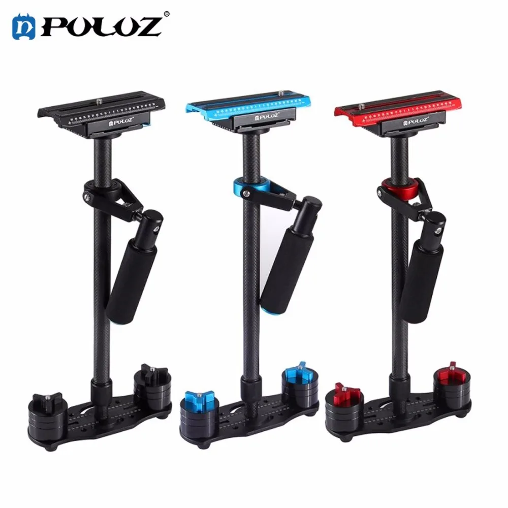 

PULUZ P60T Carbon Fiber Handheld Camera stabilizer Adjustable bracket S60T for Steadicam camera for Nikon Canon DSLR Cameras