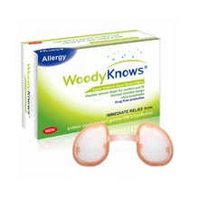WoodyKnows Super Defense Nasal Filters (1st Generation), Pollen Allergy Dust Allergies Relief, Nose Masks for Air Pollution Hepa woodyknows super defense nasal filters 2nd generation nose masks pollen allergies dust allergy relief no pm2 5 air pollution