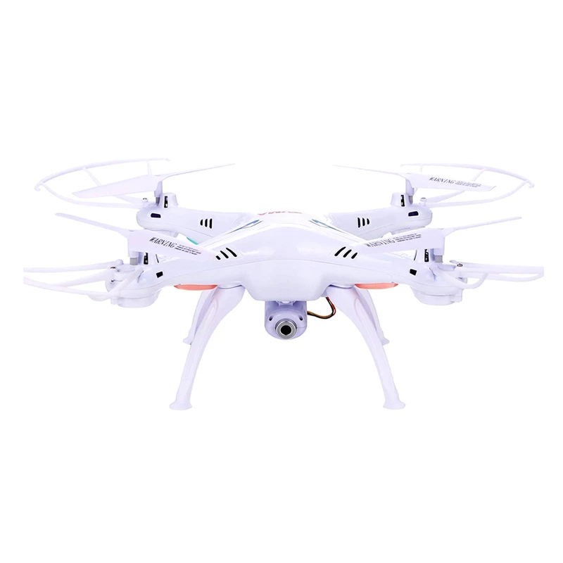 

Syma X5SC-1 RC Quadcopter RTF 2.4G 6 Axis HD Camera RC Helicopter with 2.0MP Camera White Color + Extra 600mAh Battery
