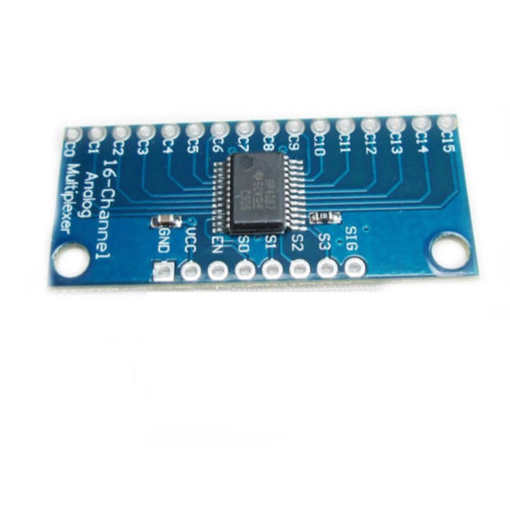 ICQUANZX 5Pcs Modulo preciso CMOS CM74HC4067 CMOS modulo di Breakout Digitale analogico multiplexer per Arduino 