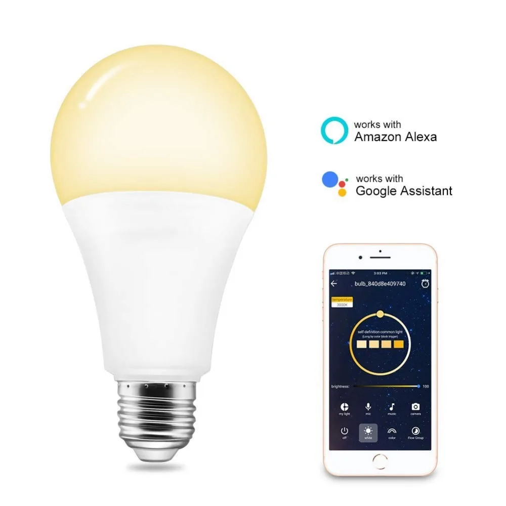 wifi light bulb speaker