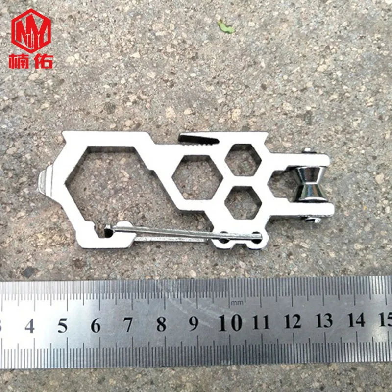 EDC Открытый Мульти инструменты улучшенная версия системы шкива подвеска ключ