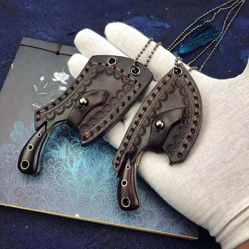 Free shipping The sharpest Damascus Tactical Knife Small Survival Black Wood Handle Gift knife Exquisite hanging knife Free shipping The sharpest Damascus Tactical Knife Small Survival Black Wood Handle Gift knife Exquisite hanging knife
