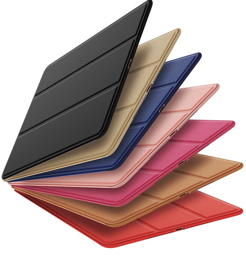Leather Case For Ipad Pro 10.5 Inch 2017 Ultra Thin Smart Cover Case For New Ipad Pro 10.5 Soft Case Silicone Case