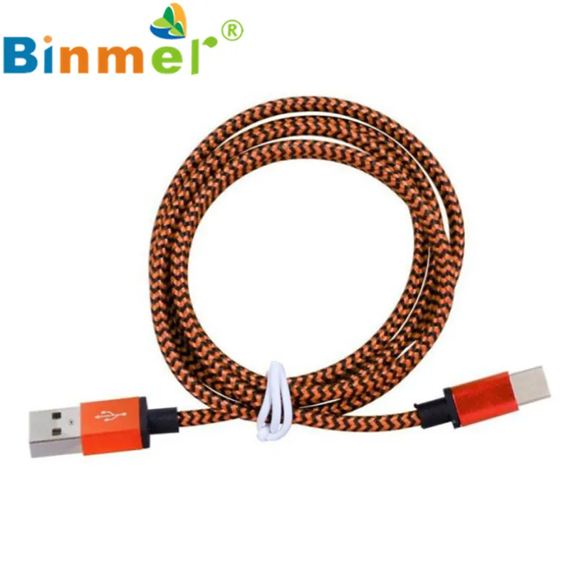 USB-C 3,1 Тип C мужчина к USB 2,0 кабель для передачи данных для oneplus 3 three FE15 E21#3 - Цвет: Orange