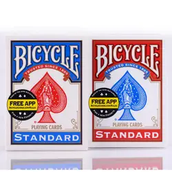 Оригинальный покер велосипед красный/синий велосипед регулярные игральные карты Rider Вернуться Стандартный герметичный палуб Игральные