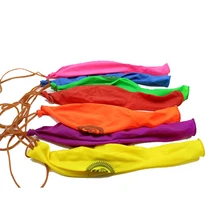 DECORA 12 inch Punch Balloons with Rubber Band Handles Assorted Colors Game Balloons 10 Pcs Lot