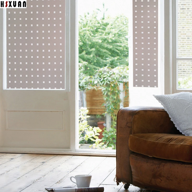 self adhesive decorative Window privacy Film 50x100cm pvc dot removable