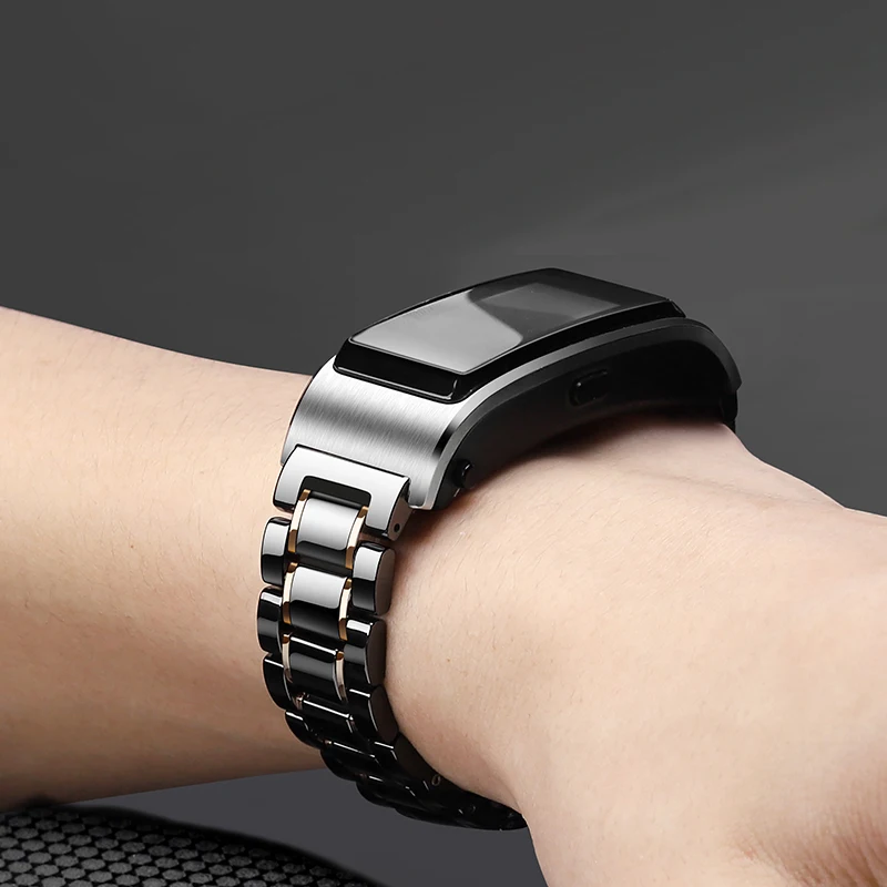 18 мм керамический ремешок для часов Huawei TalkBand B5 / honor watch s1 сменный быстросъемный