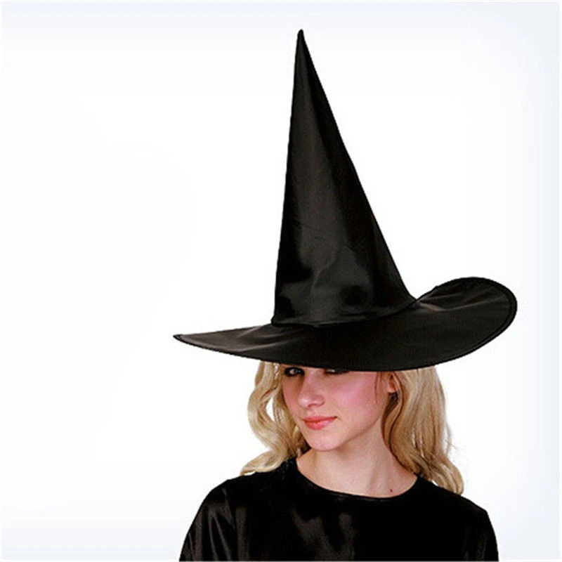 大人女性男性黒魔女ハロウィン魔女帽子仮装パーティーアクセサリーキャップ Hats For Hat For Halloweenhat Hat Aliexpress