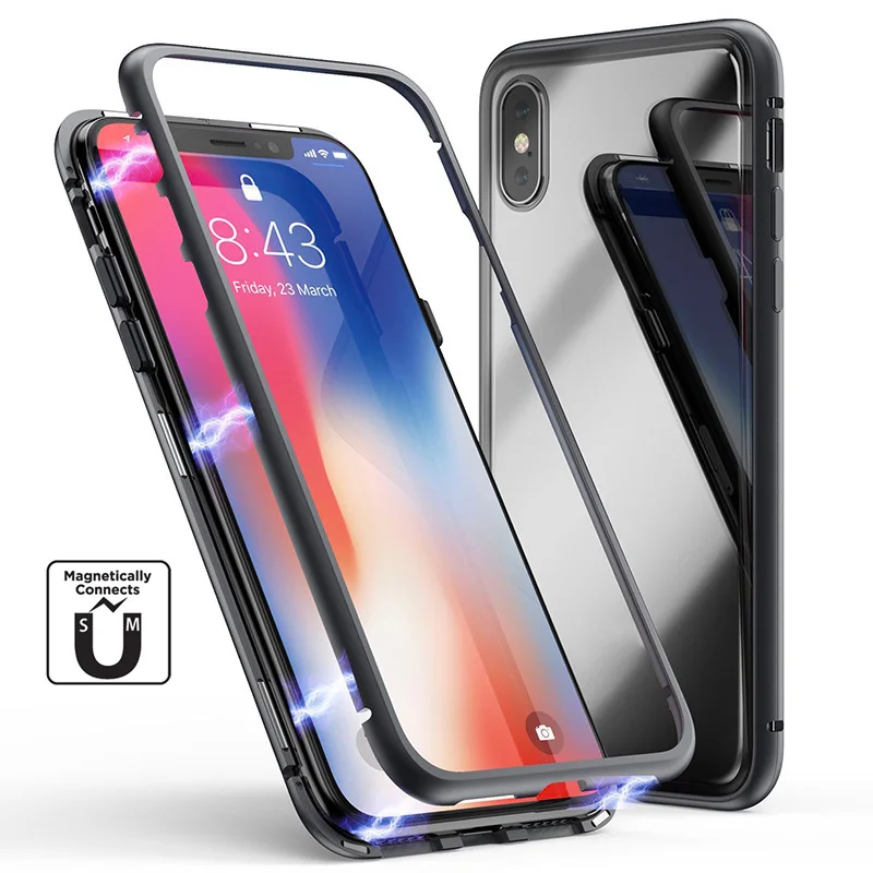 

Metal Adsorption Cases for Samsung S9 A70 A50 Ultra Magnetic Adsorption Phone Case For Samsung Galaxy S10 5G Lite M10 M20 M30