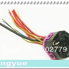 Longyue 2 шт. 8way переключатель зажигания Разъем жгут проводов для vw в детали, пробка проводки 6"