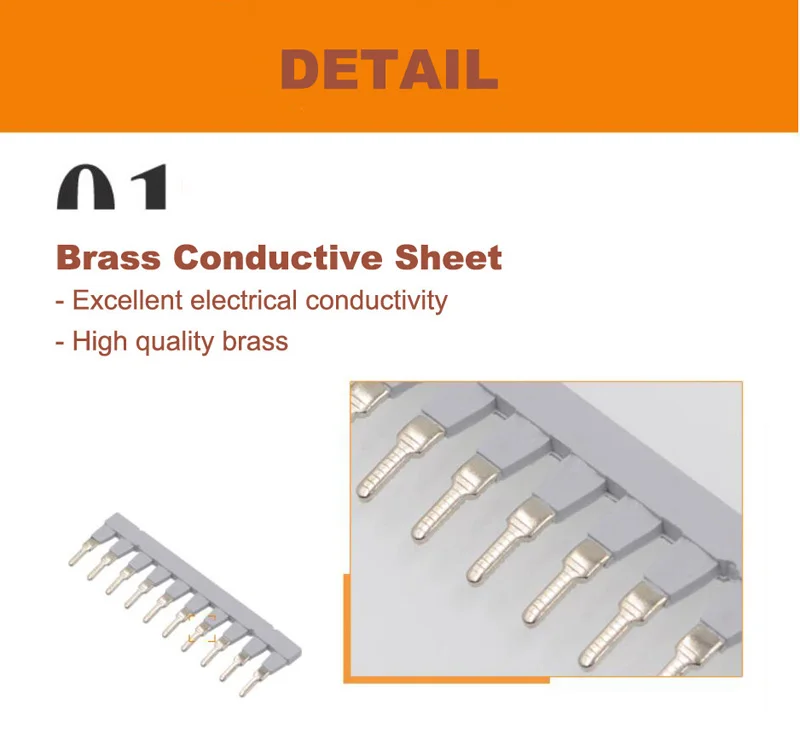 EBI-10-8 brass conductive sheet