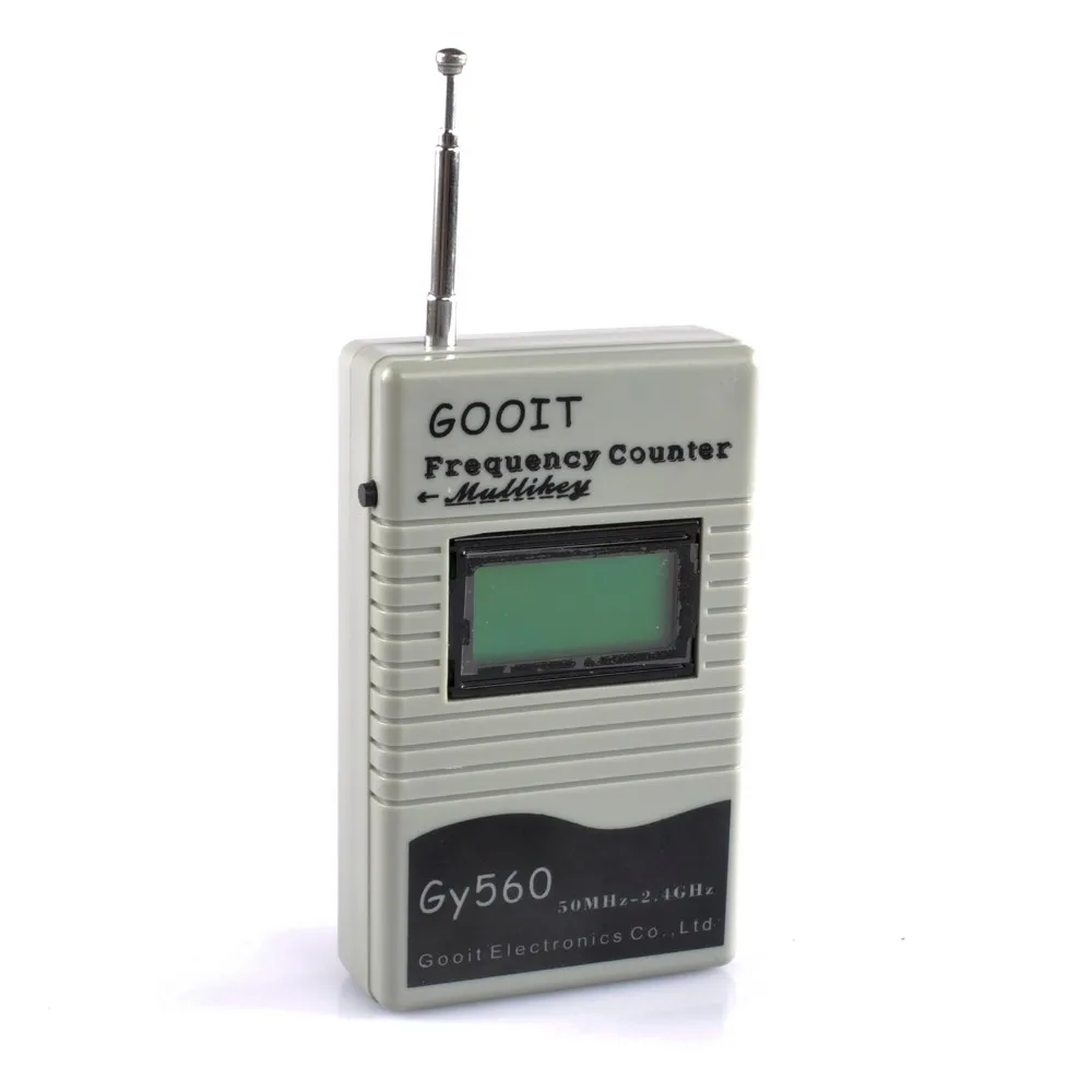 Walkie Talkie Handheld Portable Frequency Counter GY560 Test Range 50MHz-2600MHz Sensitive Digital Frequency Meter Wouxun TYT (5)