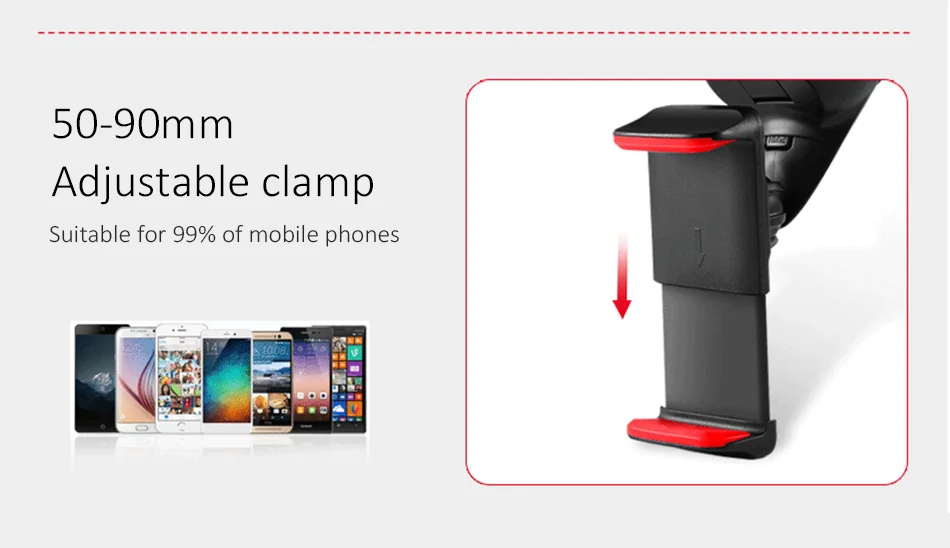 Universal car phone holder Windshield desktop cell phone holder car Mount Mobile Phone Holder Stand For iPhone SE 6 Plus Samsung S5 S6 S7 Edge Note 4 All smartphone Car holder