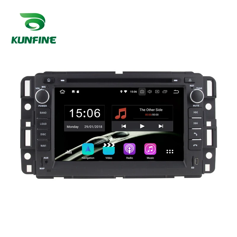 Android Car DVD GPS Navigation Multimedia Player Car Stereo For GMC 2007--2012 8.0 Radio Headunit  (5)