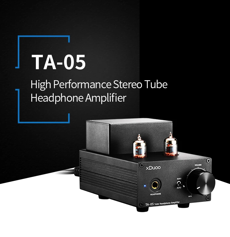 XDUOO TA-05 TA05 6JI Tube High Performance стерео ламповый усилитель для наушников