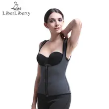 Неопрен Пот Сауна брутальный пот тонкий формирователь тела жилет Бег Фитнес-формы молния Спортивная Талия для похудения strengthen