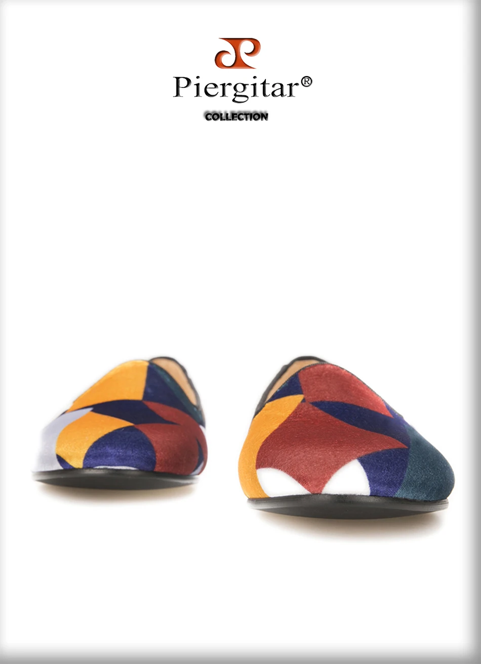 Piergitar/; ручная работа; модная женская бархатная обувь с дизайном «головоломка»; разноцветные женские лоферы; повседневная обувь на плоской подошве; размеры us5-us11