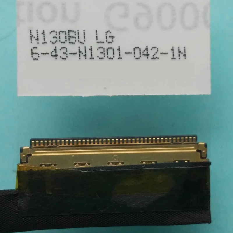 New original LCD Cable for Clevo N130 N130BU 6-43-N1301-042-1N LCD LVDS CABLE LCD 40PIN 0.5MM