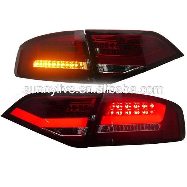2009 2012year For Audi A4 B8 LED Tail Lamp Rear lights back light Red