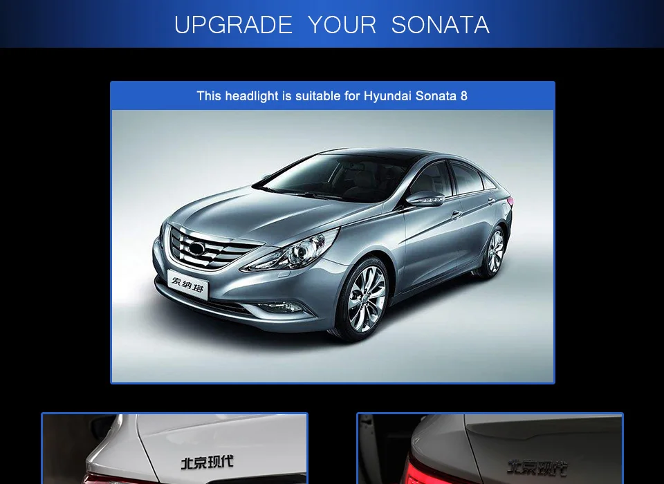 AKD автомобильный Стайлинг для hyundai Sonata задние фонари 2011- Sonata YF светодиодный задний фонарь DRL сигнал тормоза заднего хода авто аксессуары