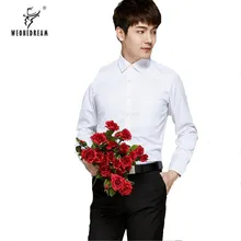 Рубашки для работы Саржевые новые брендовые длинные рубашки саржевого цвета с длинными рукавами для мужчин, тонкие белые синие S-4XL плюс