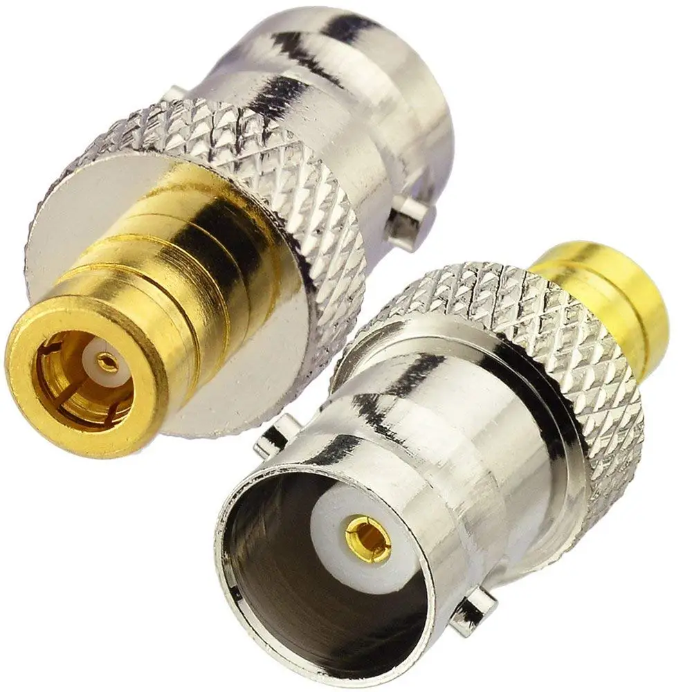 10 шт. гнездо BNC к гнезду SMB RF коаксиальный адаптер Коннектор|bnc female connector|bnc connectors
