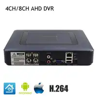 4 Channel 8 Channel AHD DVR Surveillance Security CCTV Recorder DVR 4CH AHDH 8CH 1080N Hybrid DVR For Analog AHD IP Camera HDD