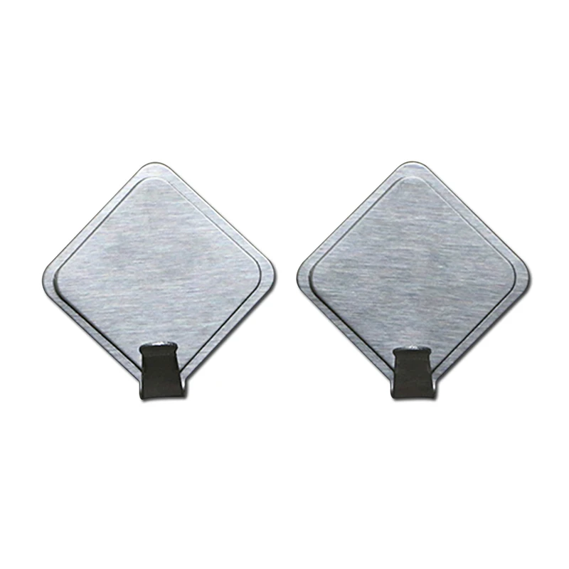 

6Pcs Strong Home Bathroom Kitchen Stainless Steel Wall Hook Suction Cup Sucker Hat Bag Key Hanger Holder Door Towel Coat Hooks