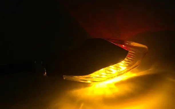 12V LED Universal Motorcycle Turn Signal Light Street Sports Car For SUV Yellow | Автомобили и мотоциклы