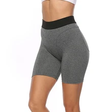 Женские спортивные штаны, одноцветные, с высокой талией, облегающие, повседневные леггинсы для фитнеса, йоги, EDF88