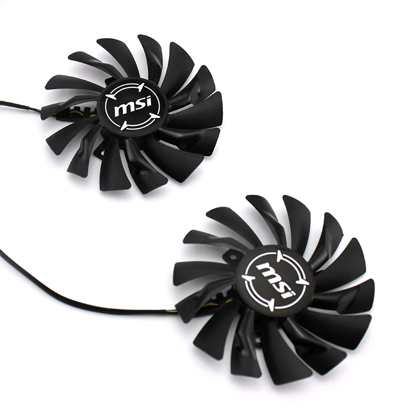 Кулер для видеокарты MSI RX570/RX580/RX470/RX480 вентилятор охлаждения графической карты 12 В