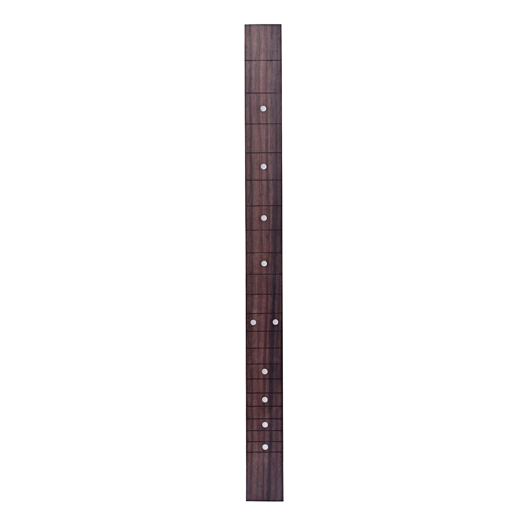 1 Pcs 510mm Rosewood Fingerboard Fretboard for 21 Frets 3 String Cigar Box Guitar DIY Parts for Guitar Lovers