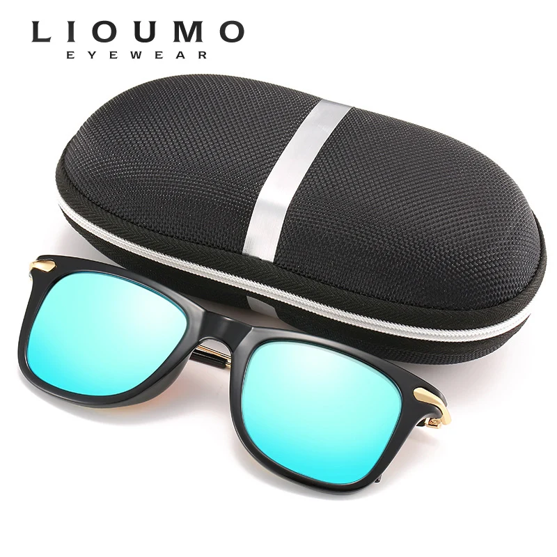 New Brand Design Sunglasses Men Polarized Driving Travelling Male Square Unique Vintage Style Frame Eyewear UV400 Gafas De Sol 