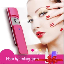 Счетчик воды паром лицо портативный наноспрей счетчик воды зарядка увлажняющий очиститель воды для лица машина холодного распыления