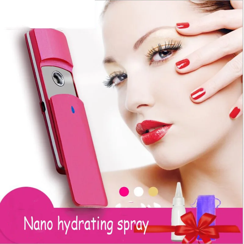 

Water Meter Steaming Face Portable Nano Spray Water Meter Charging Hydrating Facial Water Purifier Cold Spray Machine