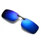 Новые женские линзы DetachableNight для вождения, Металлические поляризованные прикрепляемые очки, Классические солнцезащитные очки A2 - Цвет оправы: 1