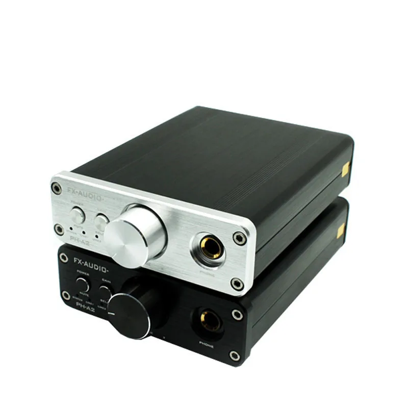 Lusya FX AUDIO PH A2 Hi Fi 2 0 Портативный наушников аудио усилитель TPA6120A2 + OPA2604 16 600ohm для