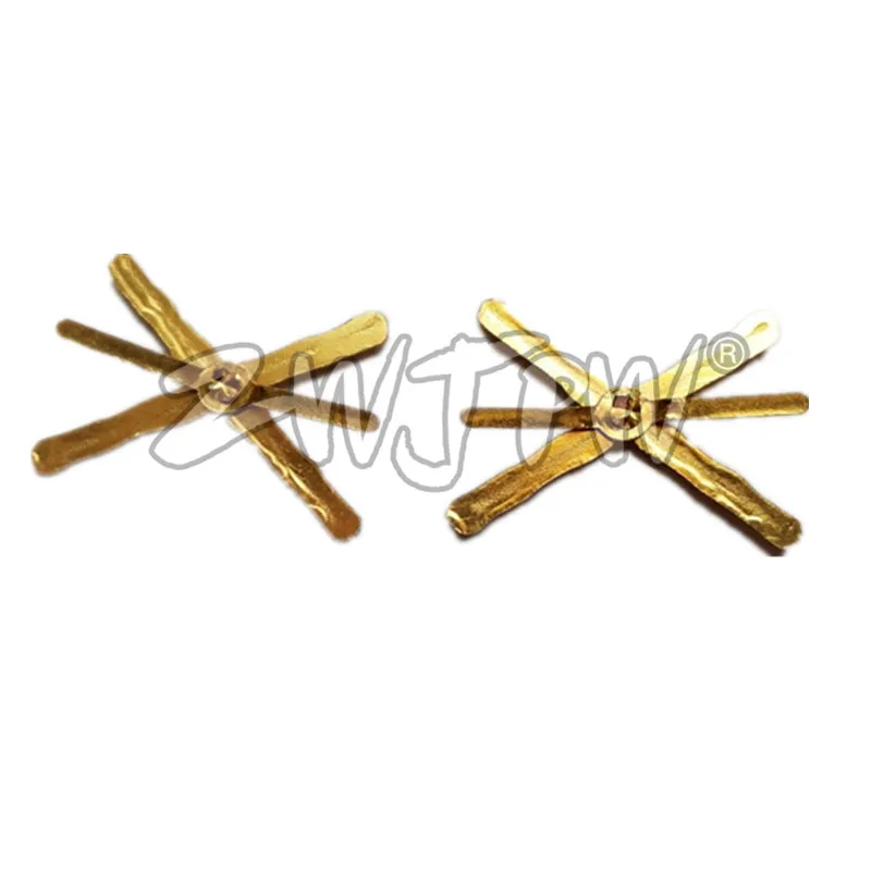 KMT Takebana Bamboo Flower WW2 Китайский армейский воротник, металлический знак CN/40228