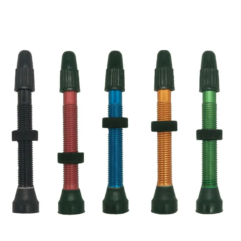 

1 Pcs 57mm MTB Road Bike Tubeless Presta Valves for Bicycle No Tubes Valve