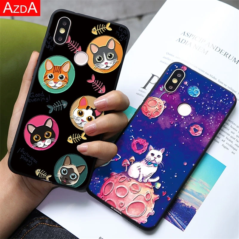 

TPU 3D Coque For Xiaomi Redmi S2 3 4X 4A 5 Plus 6A Note 7 3 4X 5 5A 6 Pro Mi 8 9 Lite A1 5X A2 F1 Animals For Redmi Note 7 Case